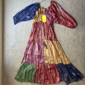 FARM Rio Shimmery Maxi Dress